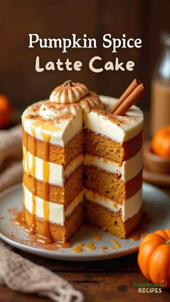 pumpkin latte cake